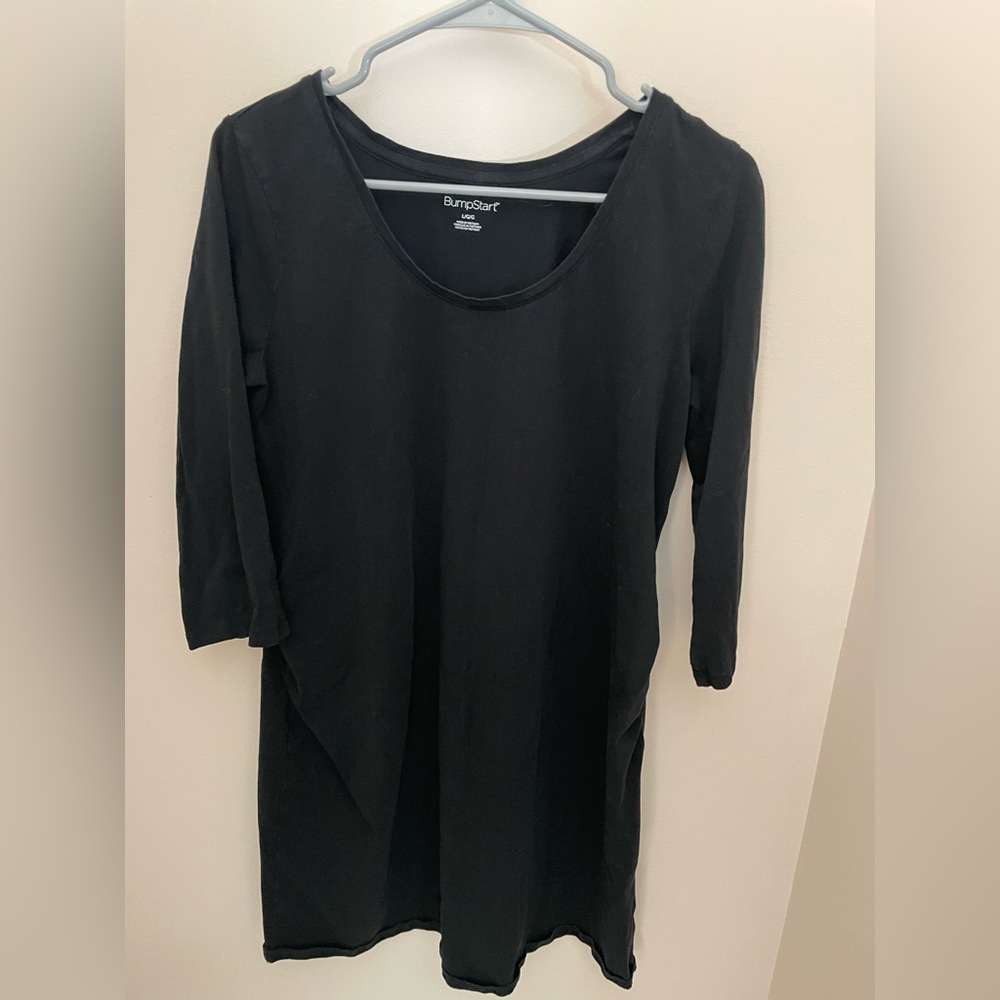 BumpStart Maternity black tunic Large